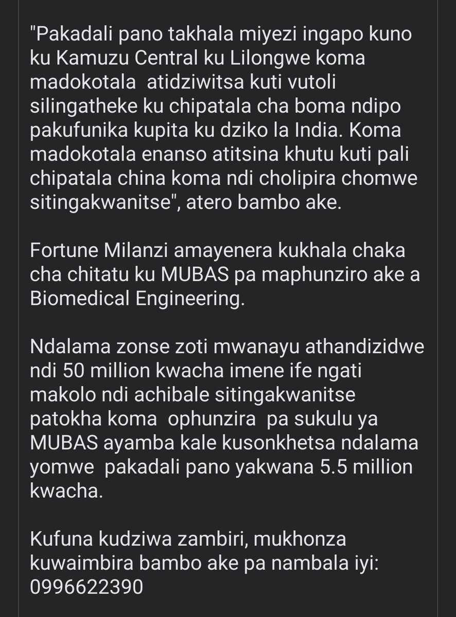 KhamaTimeless's tweet photo. vuto lija likadapitilira ...........retweet  ofuna kuthandiza kangachepe atha kukhala ali pa timeline yanu
.
. https://t.co/rcaEeUeR97