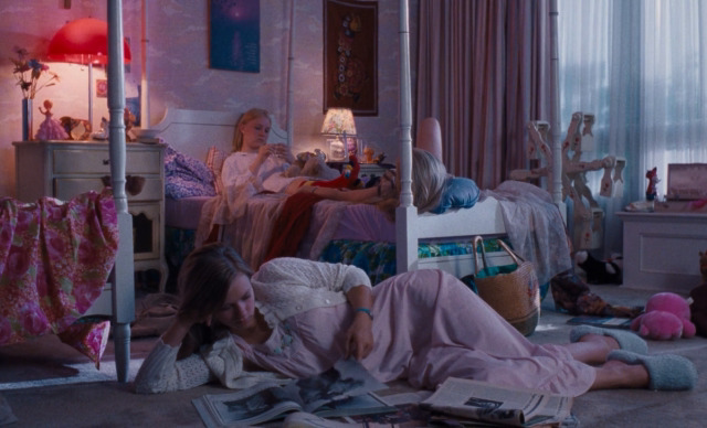 The bedroom in Sofia Coppola's The Virgin Suicides (1999)