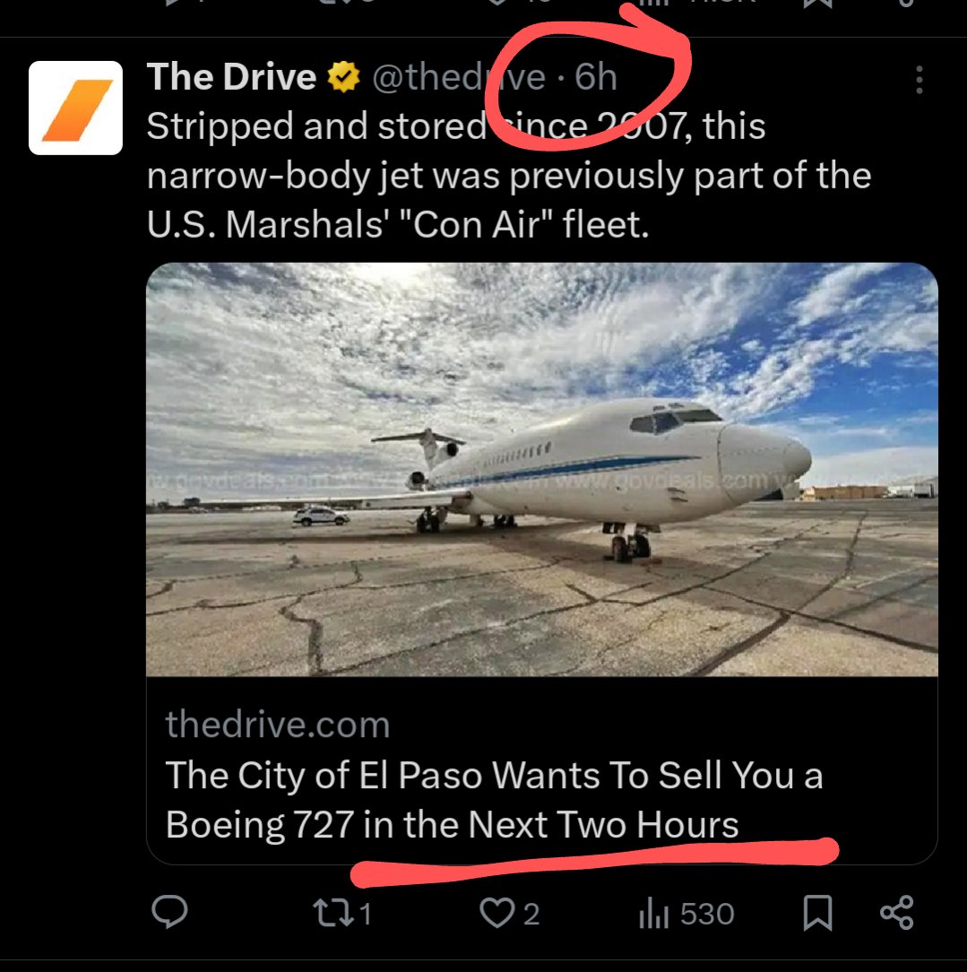 Damn it. You snooze you lose.
