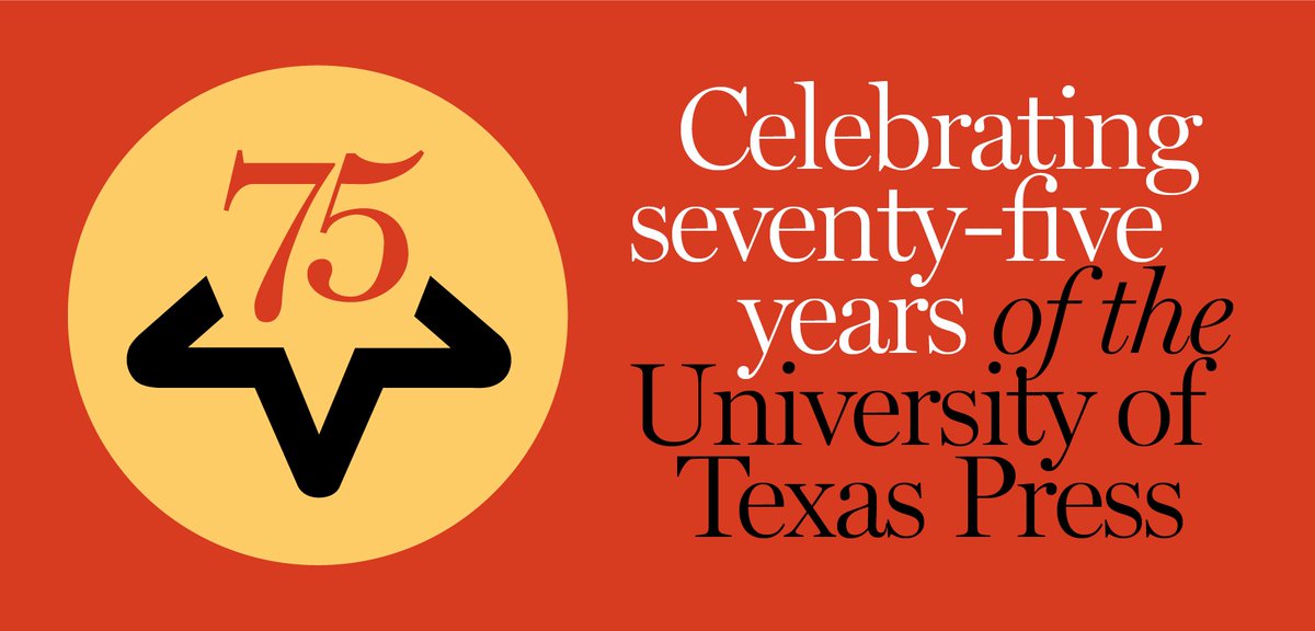 UTexasPress's tweet image. Happy 2025 and happy 75 years of UTP! All year we’re celebrating our rich history and exciting future, and we hope you will join us. Our success depends on so many of you, whether author, editor, librarian, bookseller, or reader! Follow along to celebrate with us❤️ #75YearsofUTP