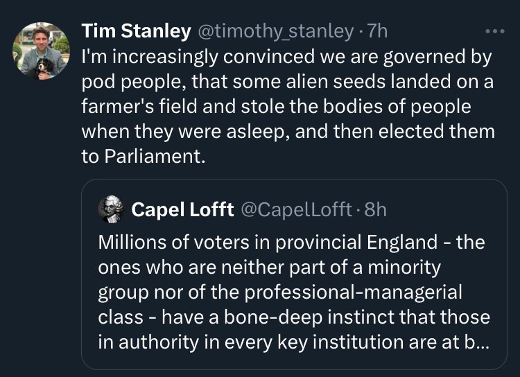alexandermc80's tweet photo. Twitter is a joke - twits like this tweeting absolute nonsense constantly just for clicks and revenue. Suppose not really a surprise when the owner is an absolute tool and extolling the virtues of neo-fascists constantly. Used to be invaluable, now just 95% random gibberish. https://t.co/K7eKnKl5Oz