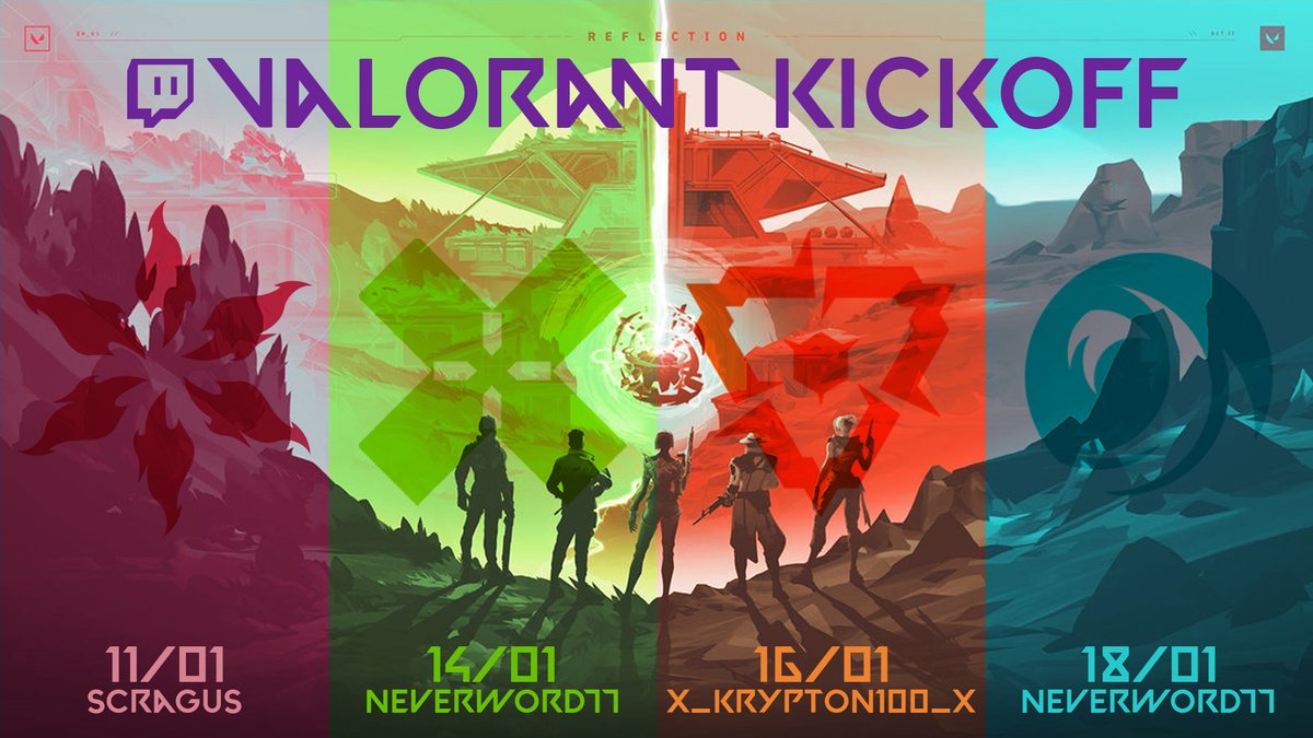 Ya está aquí el primer proyecto de este año en Twitch, en este caso, estoy muy contento de deciros que junto a <a href="/agustinartigas4/">SCRAGUS</a> y <a href="/tony200100/">CMD Krypton100</a>  voy a estar stremeando y viendo todos los partidos de los Kickoff que darán comienzo a la temporada 2025 de Valorant.