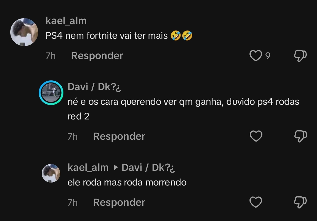 Zieroloff's tweet photo. Top 10 comentários do tiktok https://t.co/2ZwURc58NN
