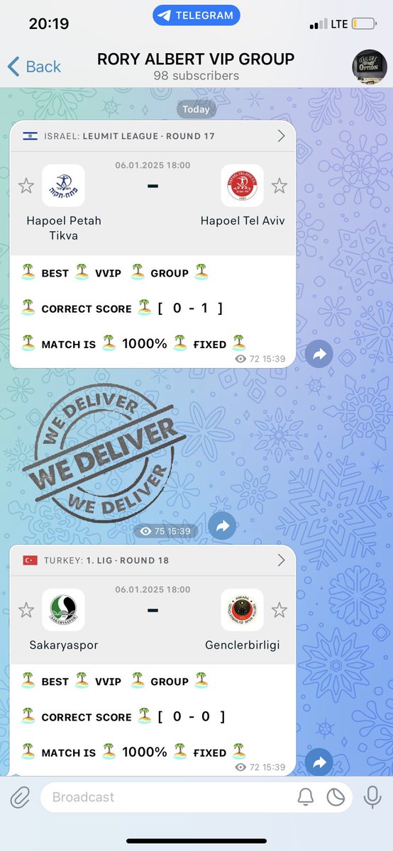 roryalbertfixed's tweet image. When it comes to My vip 💰 ..I never joke with good information

Sometimes the greatest gift you can give out is to risk. There is pleasure in Risking..🏆

VIP FIXED WON