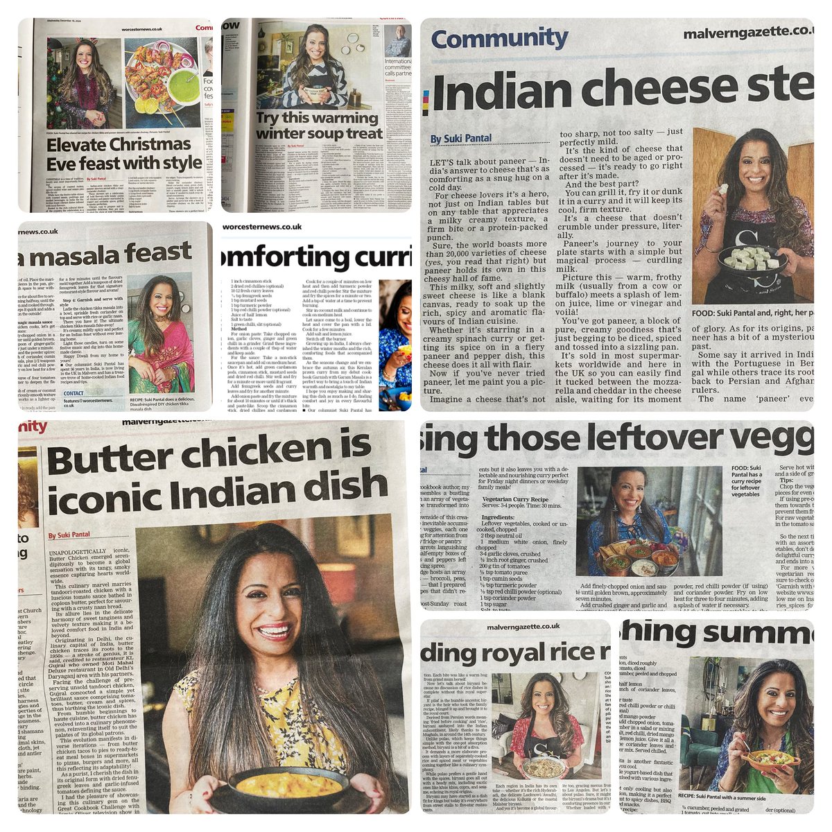 Suki's Curries and Spices (@sukipantal) on Twitter photo Very excited to continue to share a precious part of my Indian culinary heritage with you all in 2025, as a food columnist for <a href="/worcesternews/">Worcester News</a> and <a href="/MalvernGazette/">Malvern Gazette</a> …in the coming weeks & months! Loads of stories and recipes coming up…! #WorcestershireHour Very excited to continue to share a precious part of my Indian culinary heritage with you all in 2025, as a food columnist for <a href="/worcesternews/">Worcester News</a> and <a href="/MalvernGazette/">Malvern Gazette</a> …in the coming weeks & months! Loads of stories and recipes coming up…! #WorcestershireHour