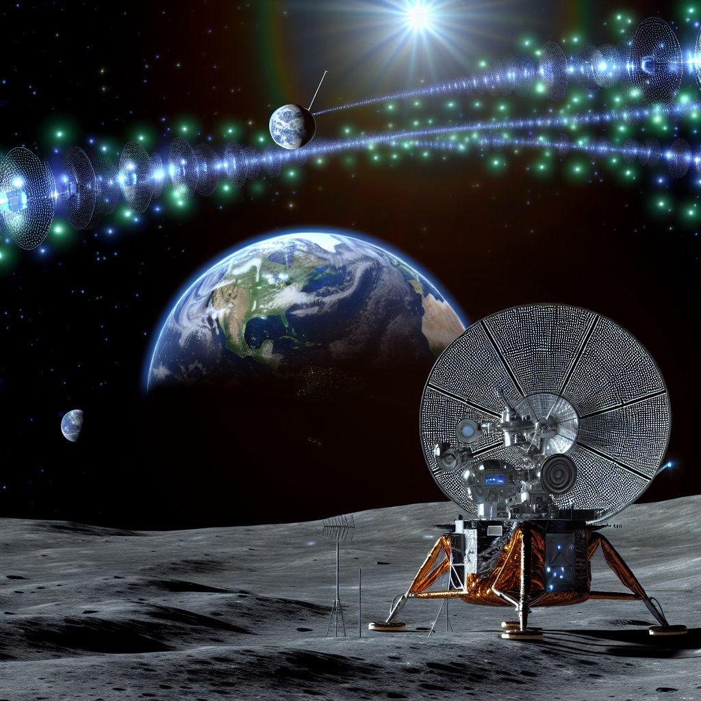 Space_News_Guru's tweet image. 🚀 Intuitive Machines is taking lunar exploration up a notch! By upgrading its data transmission services, it&apos;s set to deliver faster, more reliable #spacecomms for missions to the Moon and beyond. With cutting-edge tech, this Houston-based innovator is bridging communication…