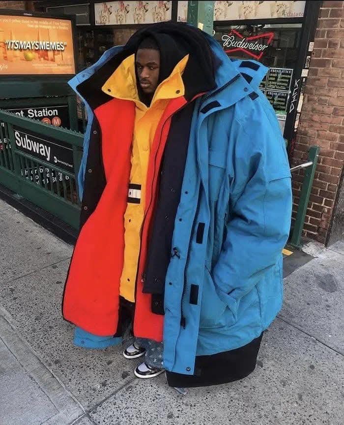 How I'm going to look tomorrow doing the car rider line when it's 30° outside!