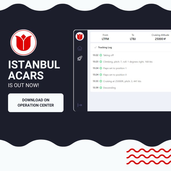 istanbul_va's tweet photo. 🚀
Istanbul Acars is Now Live
We are pleased to announce our own Flight Recorder Application.

Come and fly with us!

https://t.co/ttDg9oyzjY
https://t.co/KzdMtJHzBA

Istanbul Virtual Airlines - The future is in the skies... https://t.co/VRBbcQ5ckM