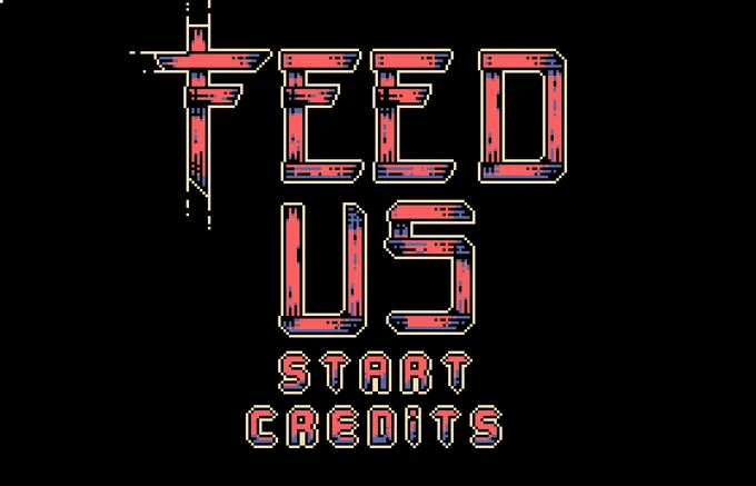 Feed Us, old prototype. You own a snack bar and there are mysterious amimals visits you, you should feed them or they will eat you. Should've been a time management game. I really was obsessed with time management games back in the days. Drew all graphics and composed music yet 