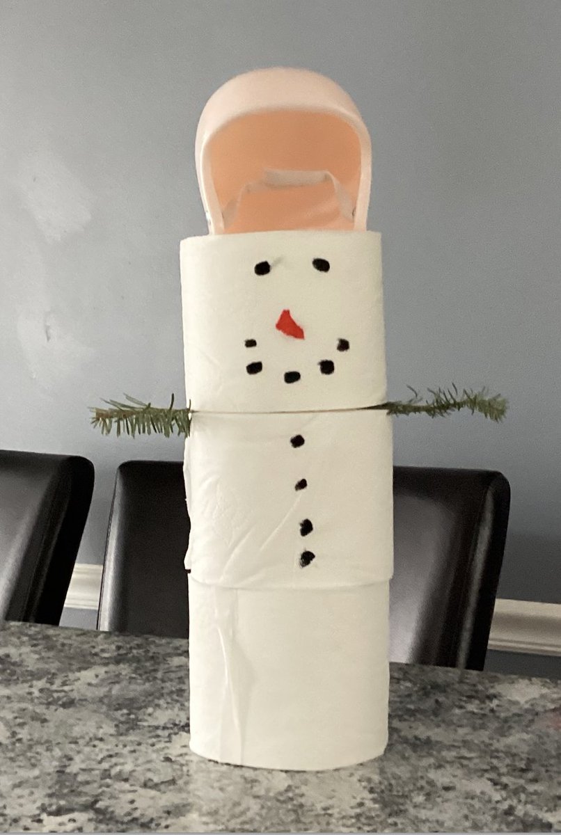 Snowman STEAM Challenge on this Virtual Day. ⛄️❄️