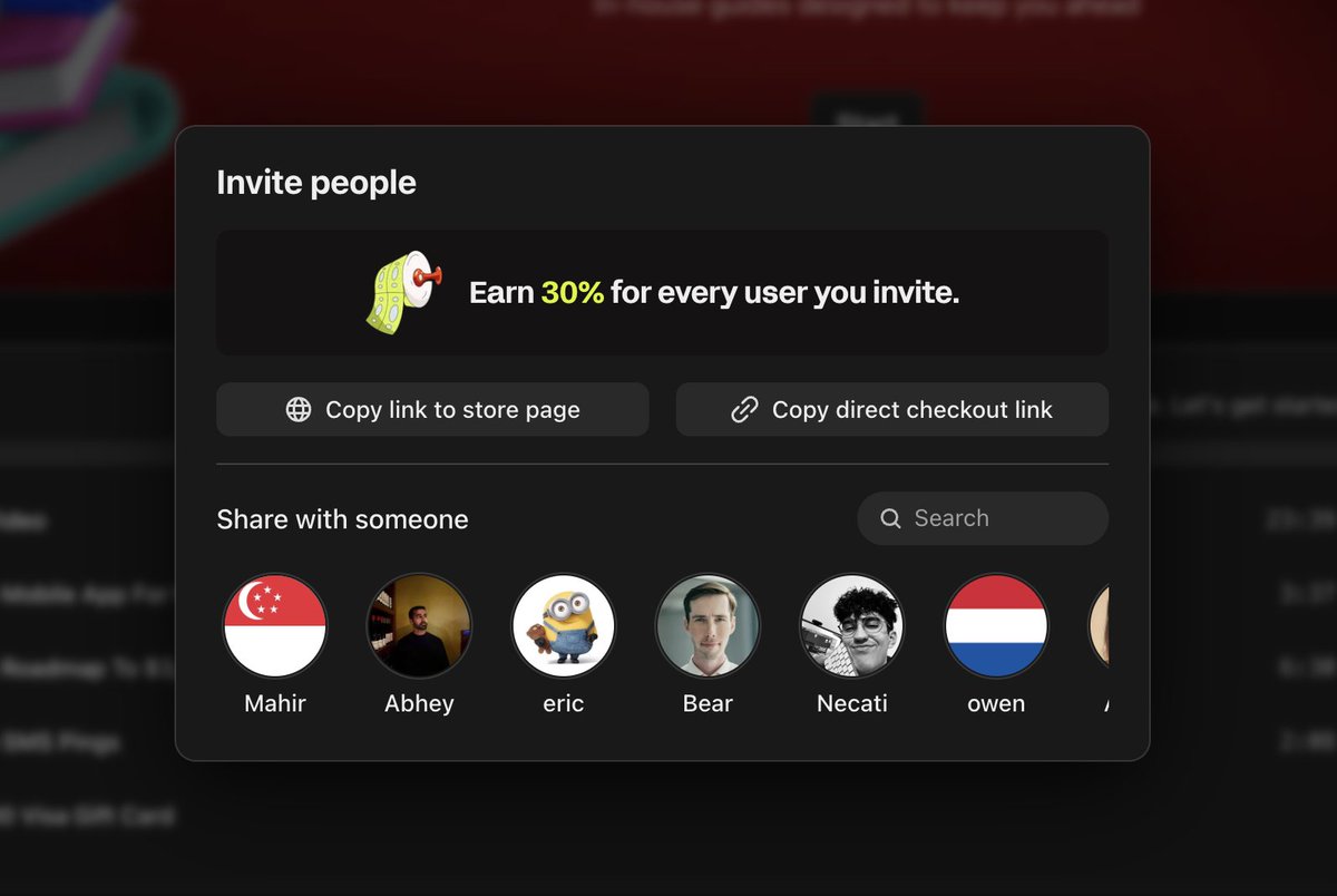 Just created a new money printer button on Whop