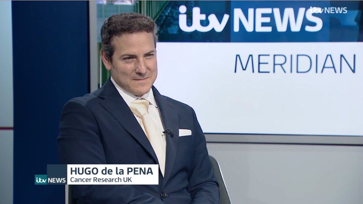 Honoured to be the first guest of 2025 in the <a href="/itvmeridian/">ITV News Meridian</a> news studio, talking about reasons to be hopeful when it comes to having a cancer diagnosis and talking passionately about the Tobacco and Vapes Bill. <a href="/CRUK_Policy/">Cancer Research UK Policy</a> <a href="/CR_UK/">Cancer Research UK</a> <a href="/AndrewPateITV/">andrew pate</a> <a href="/SangeetaITV/">Sangeeta Bhabra</a> <a href="/KateTaylorITV/">Kate Taylor</a>