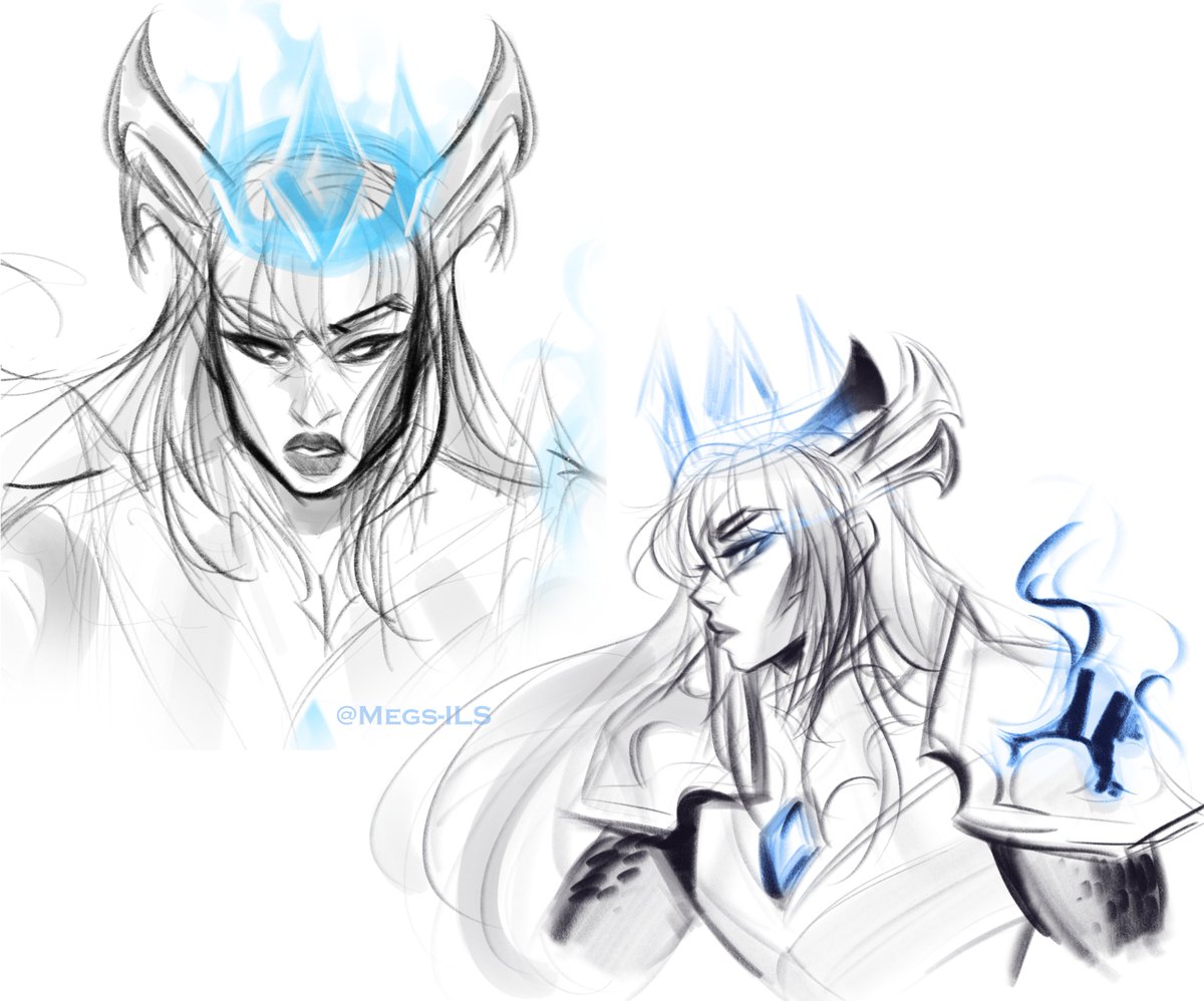 Magik sketches 
Been playing her as my main for a while now, trying to figure out how to draw her atm

#MarvelRivals #Marvel #Magik #MarvelRivalsfanart