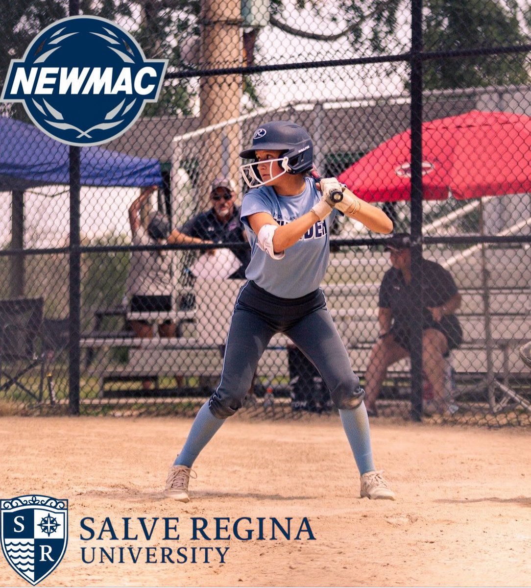 I am excited to announce my commitment academically and athletically to Salve Regina University. I wanna thank my coaches past and present as well as my family who has been a key part of my softball journey. Thank you to the salve coaching staff for this opportunity. Go Seahawks!