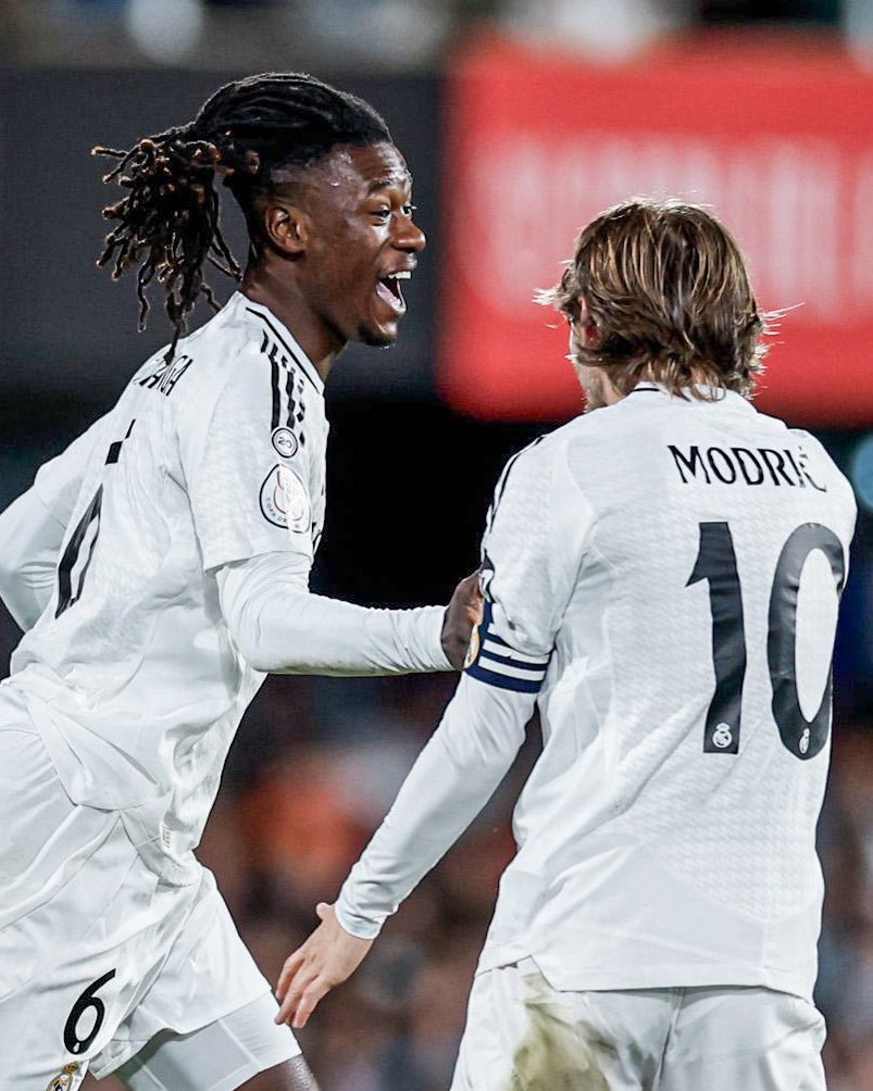 Camavinga's tweet image. Próxima ronda 🫡⚽️