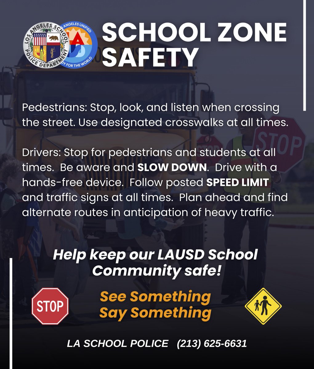WMSsteamMagnet's tweet photo. See something, say something! School safety zone information / Si ve algo, diga algo! Información de zona de seguridad escolar https://t.co/DtAWLLOtr2 https://t.co/LmybcfKPMX