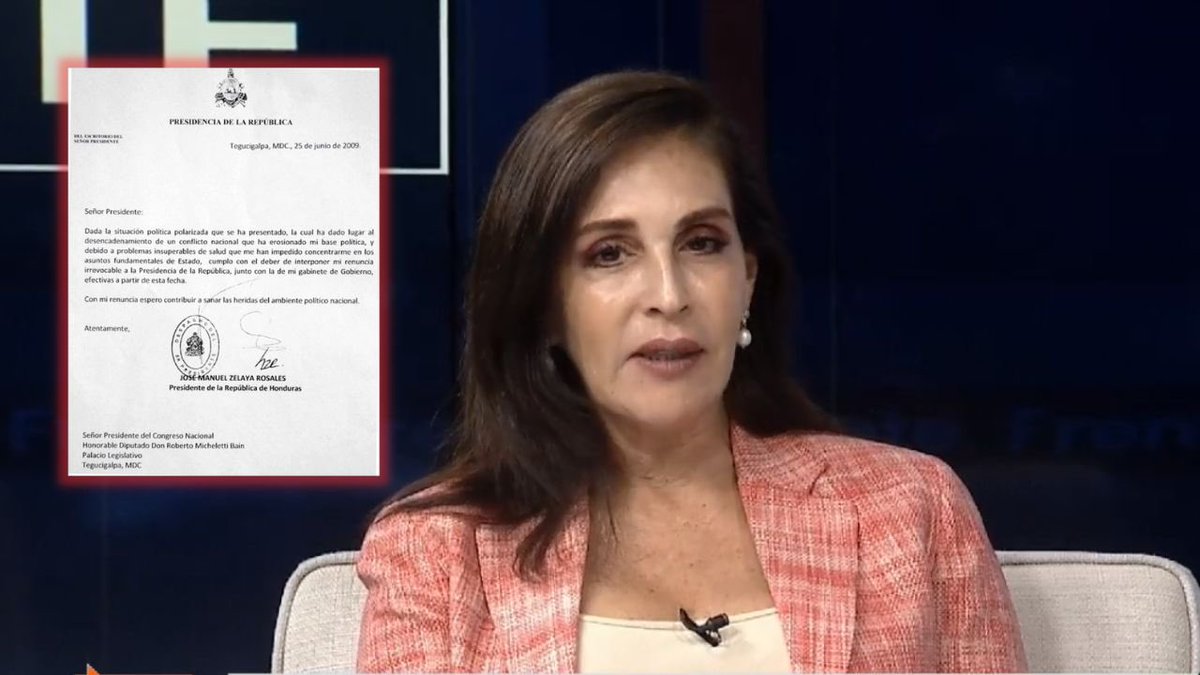 Le dicen Ustedes, o le digo yo? 

Marcia Facussé, ex diputada Liberal a quien se le acusa de haber falsificado la firma del presidente Manuel Zelaya, en una renuncia FALSA presentada, leída y votada en el poder legislativo con fecha 25 de Junio de 2009. #LosGolpistasNoVolverán