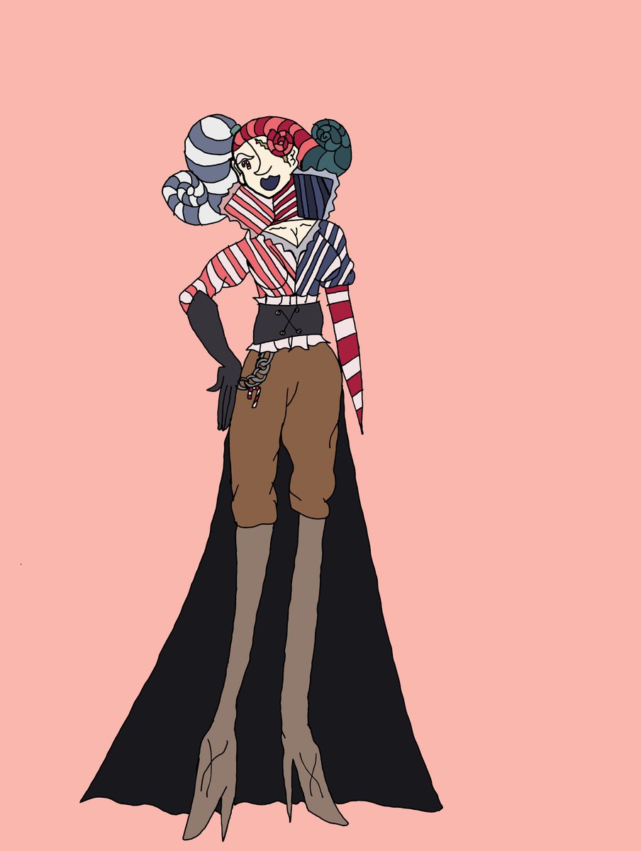 P3ppermint_Cand's tweet image. ๐ญName: Peppermint Charlotte๐ญ
โฅ Age: 50 years old ๐ค
๐ฌSecond born child of Big Mom, first daughter.
โฅ Oc ๐ค
๐ฌStatus: Alive
โฅ Home: Tottoland ๐ค
๐ฌMinister of Sweet Cane island
๐ญCurrent crew : The Big Mom Pirates