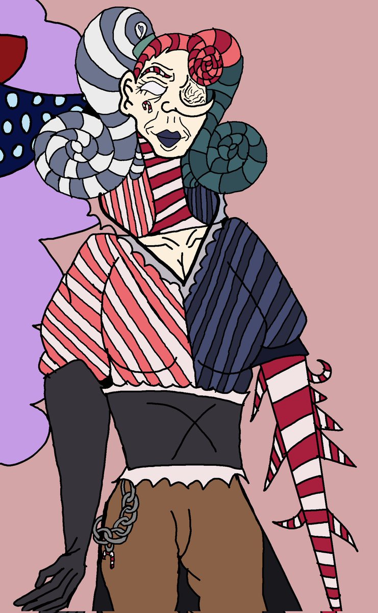 P3ppermint_Cand's tweet image. ๐ญName: Peppermint Charlotte๐ญ
โฅ Age: 50 years old ๐ค
๐ฌSecond born child of Big Mom, first daughter.
โฅ Oc ๐ค
๐ฌStatus: Alive
โฅ Home: Tottoland ๐ค
๐ฌMinister of Sweet Cane island
๐ญCurrent crew : The Big Mom Pirates
