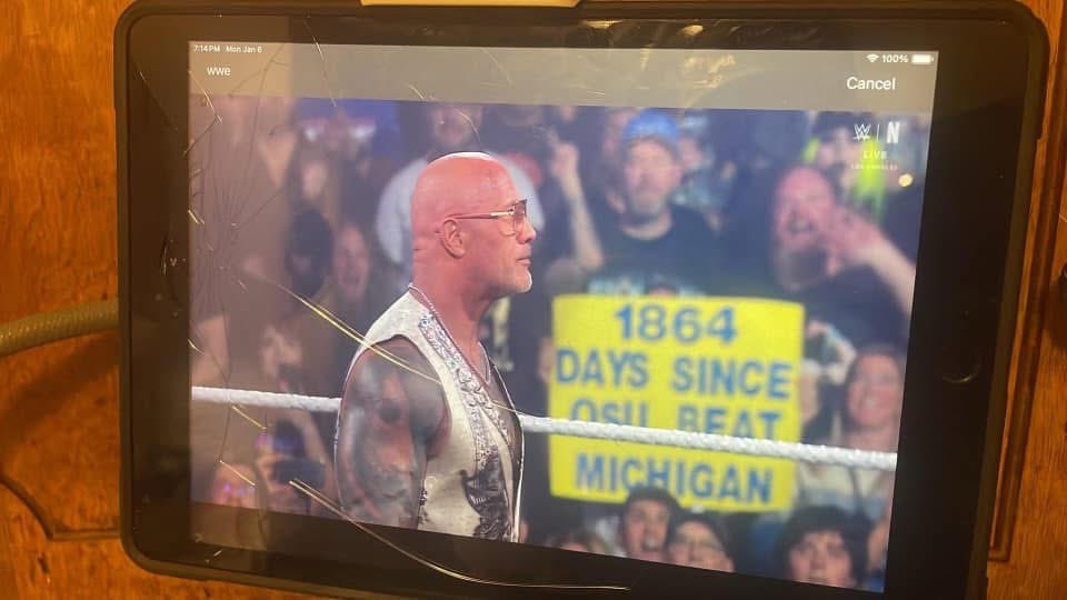 Even on <a href="/netflix/">Netflix</a>, people be trolling <a href="/OhioStateFB/">Ohio State Football</a>. #RawOnNetflix