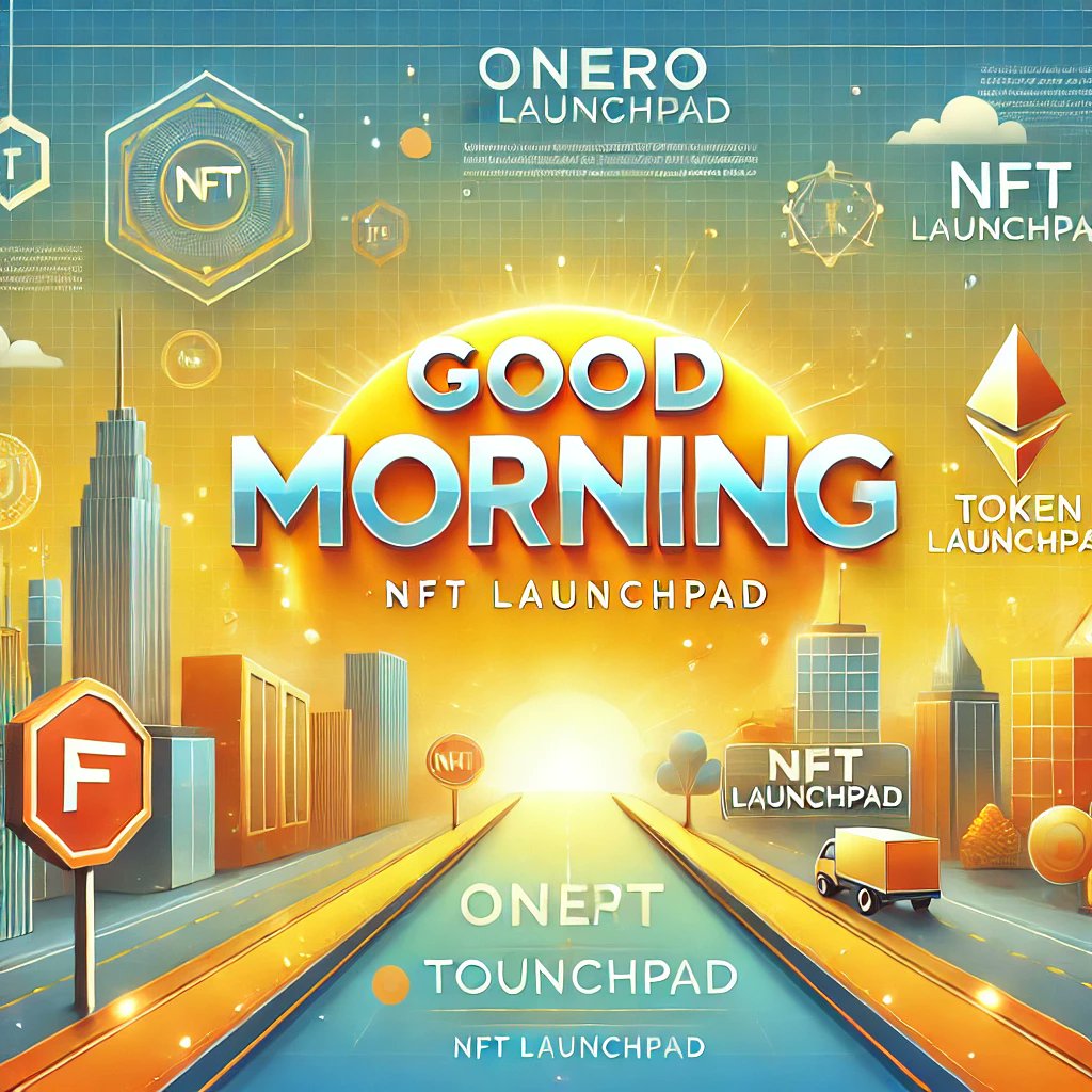Good Morning from Onero! 🌅 

Start your day with innovation, opportunities, and limitless possibilities. Let's build the future together!

#Onero #ONO