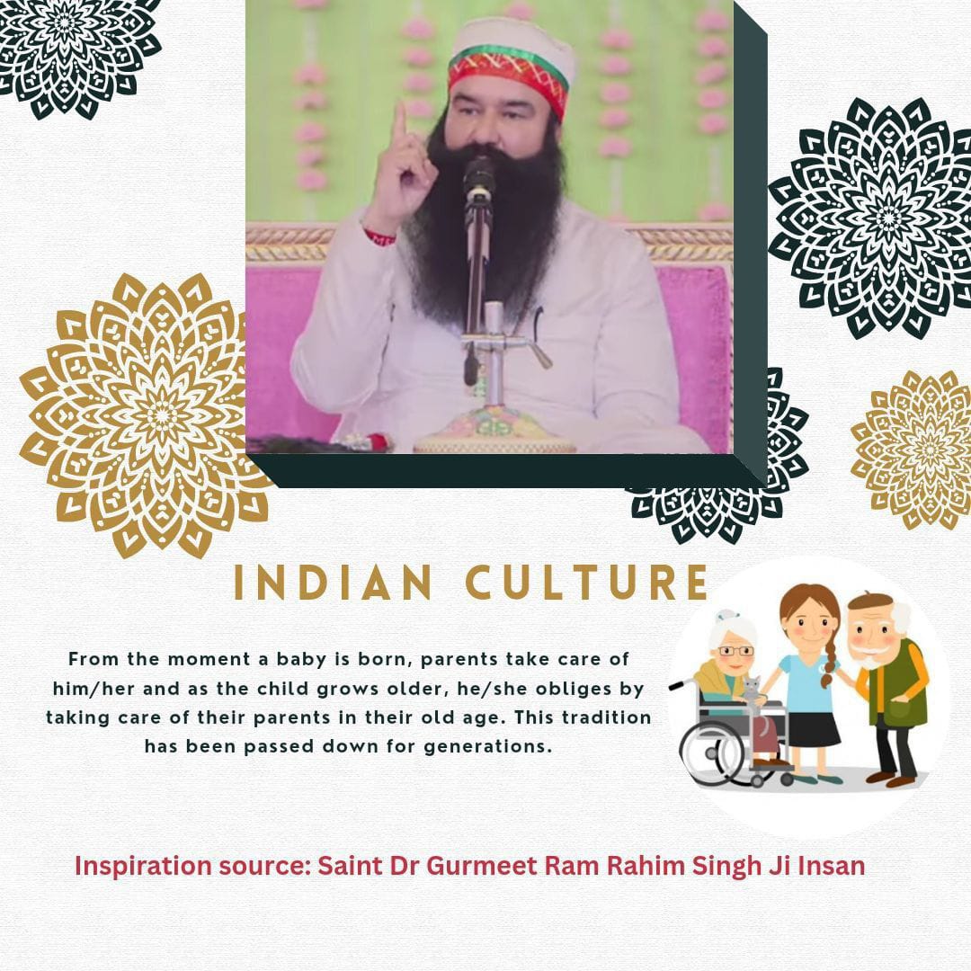 craft_meenu's tweet photo. As contemporary developments impact Indian values,

Saint Dr. MSG Insan established BLESS, CARE, and Uttam Sanskar to teach kids about customs, humanism, and well-being while making sure that we #PreserveIndianCulture for coming generations. https://t.co/Oe4vR5G82u