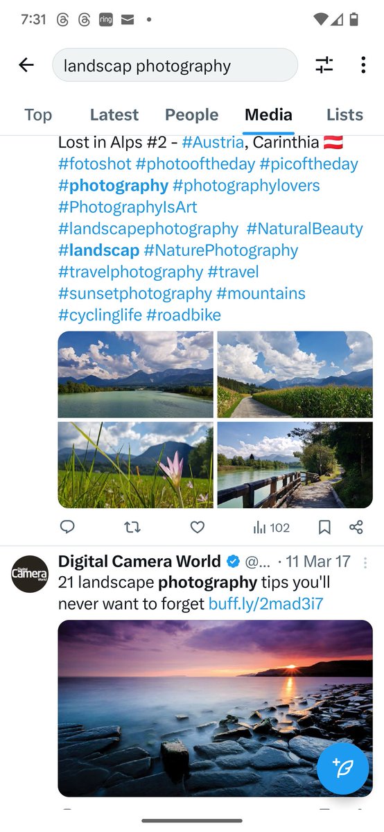 TonyShaneCrouch's tweet photo. @elonmusk  loving the fact that X supports video more now, add a feature that allows me to just search videos like YouTube and you would be one step closer to competing with YouTube. This is my search on a subject that I would like to see videos on. Not productive. https://t.co/GgQO2bPpUK