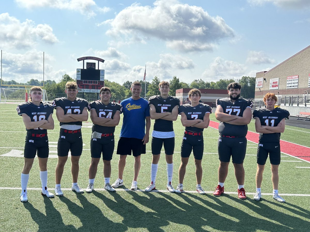 I’m gonna miss playing with these guys on Friday nights. It was a great 9 year run going all the way back to youth football w/ Coach Monti.