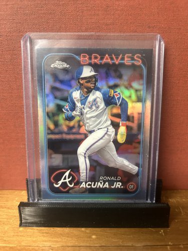 Black River Baseball Cards (@blackriverbc1) on Twitter photo <a href="/84baseballcards/">84Cards • Daily Team B/S/T</a> <a href="/HobbyRetweet_/">Hobby Retweet</a> <a href="/DailySportcards/">Sports Cards Daily</a> <a href="/UniqueFindsRTs/">Unique Finds 2.0</a> <a href="/BST_Calendar/">BST_calendar</a> 2024 Topps Chrome Ronald Acuna Jr. #250 Refractor
$2.50 PWE <a href="/84baseballcards/">84Cards • Daily Team B/S/T</a> <a href="/HobbyRetweet_/">Hobby Retweet</a> <a href="/DailySportcards/">Sports Cards Daily</a> <a href="/UniqueFindsRTs/">Unique Finds 2.0</a> <a href="/BST_Calendar/">BST_calendar</a> 2024 Topps Chrome Ronald Acuna Jr. #250 Refractor
$2.50 PWE