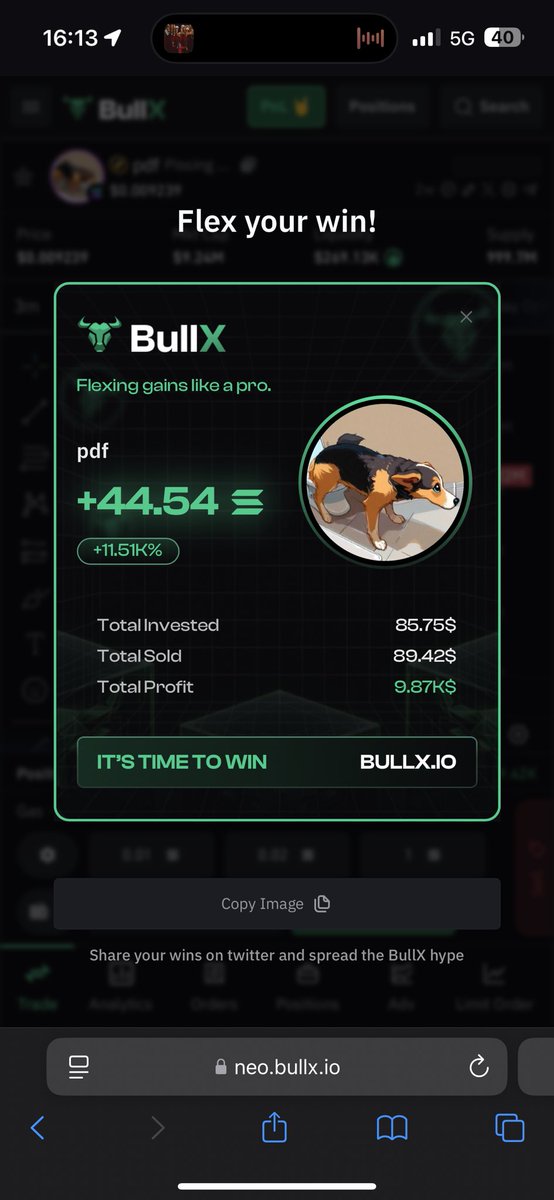 trenching hard tweet media