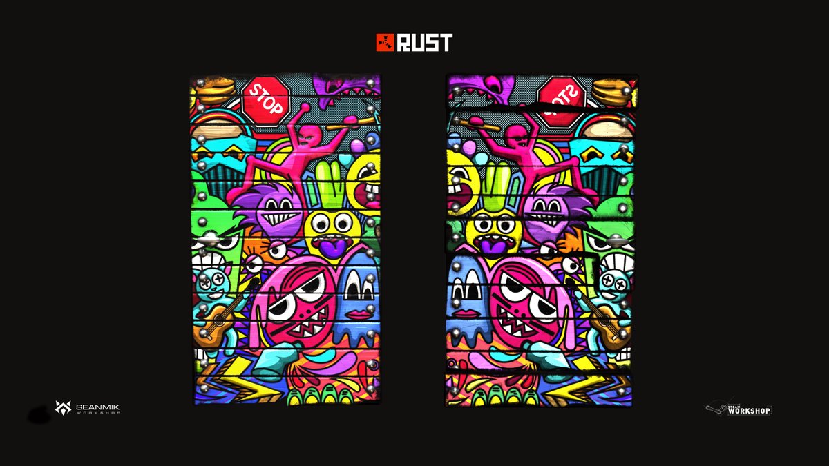 seanmikdesign's tweet image. Rustamania Wooden Door💥
steamcommunity.com/sharedfiles/fi…
@playrust @gerrmanman @hedgesnvideos
#rust #rustworkshop #playrust