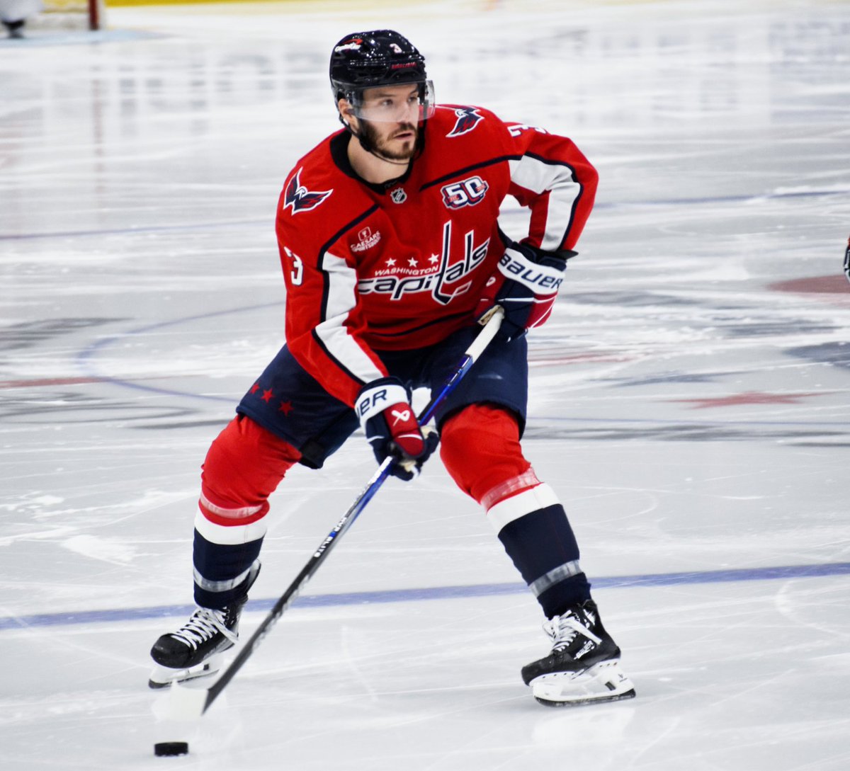 A nice picture of <a href="/Capitals/">Washington Capitals</a> defenseman  Matt Roy @nhl