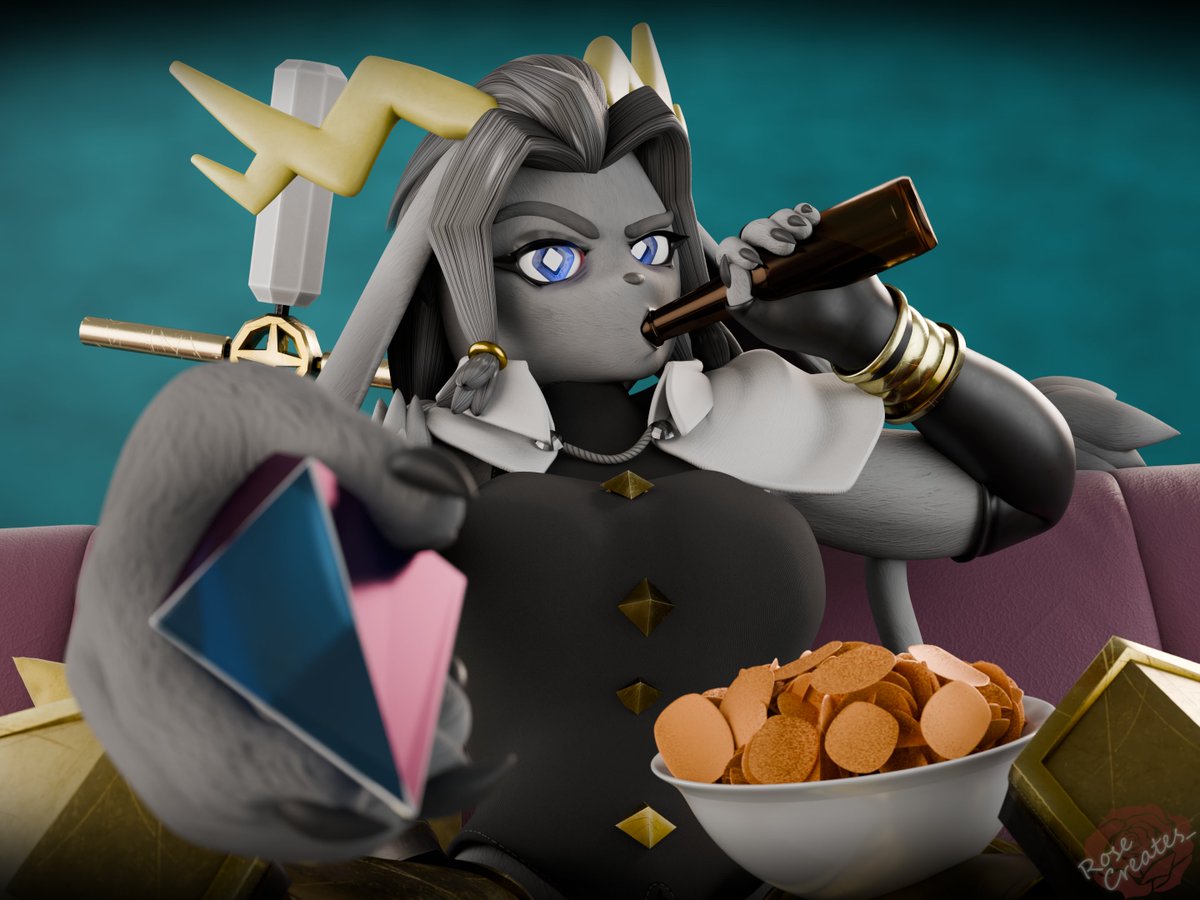 Sybil Immediately after freeing The Princess from her nightmare.

#furry #blender #furryart #Pseudoregalia
