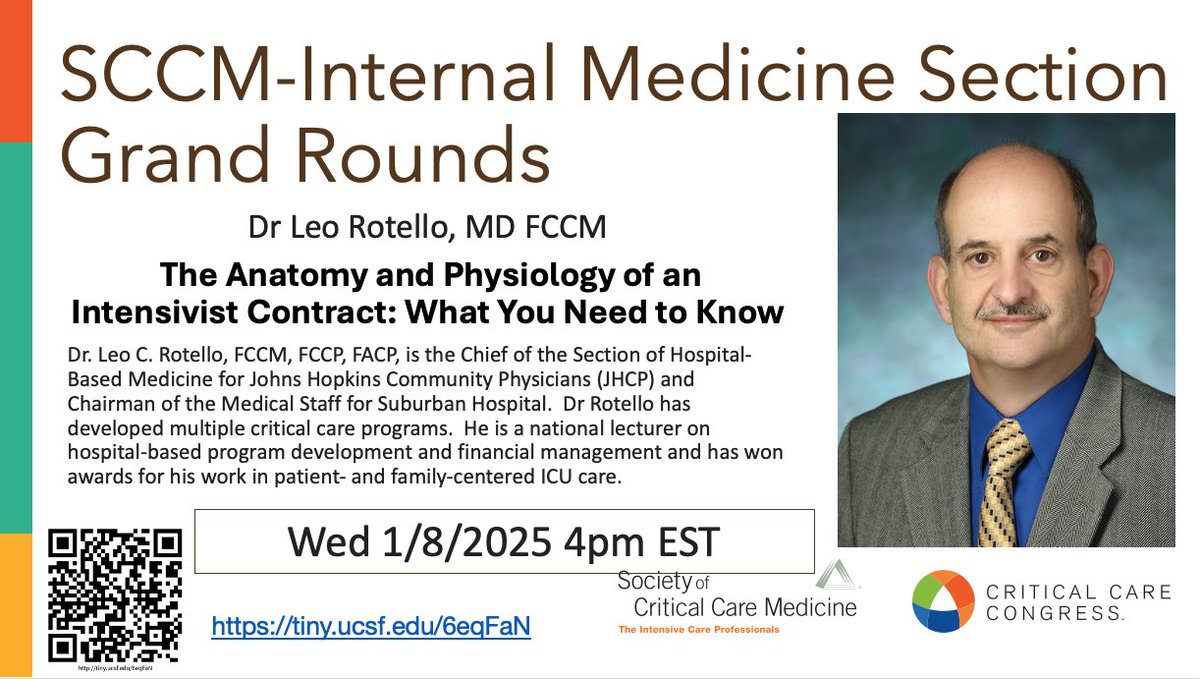 Tina Chen (@tchen383) on Twitter photo This is too good not to share (even if I want to stay away from X.   
Dr Leo Rotello: The Anatomy and Physiology of an Intensivist Contract: What You Need to Know 
on 1/8 at 4 pm EST.   
Dr R is the Winner of <a href="/SCCM/">SCCM</a> B.A.Shapiro Crit Care Management Award 2024.  <a href="/SCCM_IM/">SCCM Internal Medicine Section</a> This is too good not to share (even if I want to stay away from X.   
Dr Leo Rotello: The Anatomy and Physiology of an Intensivist Contract: What You Need to Know 
on 1/8 at 4 pm EST.   
Dr R is the Winner of <a href="/SCCM/">SCCM</a> B.A.Shapiro Crit Care Management Award 2024.  <a href="/SCCM_IM/">SCCM Internal Medicine Section</a>