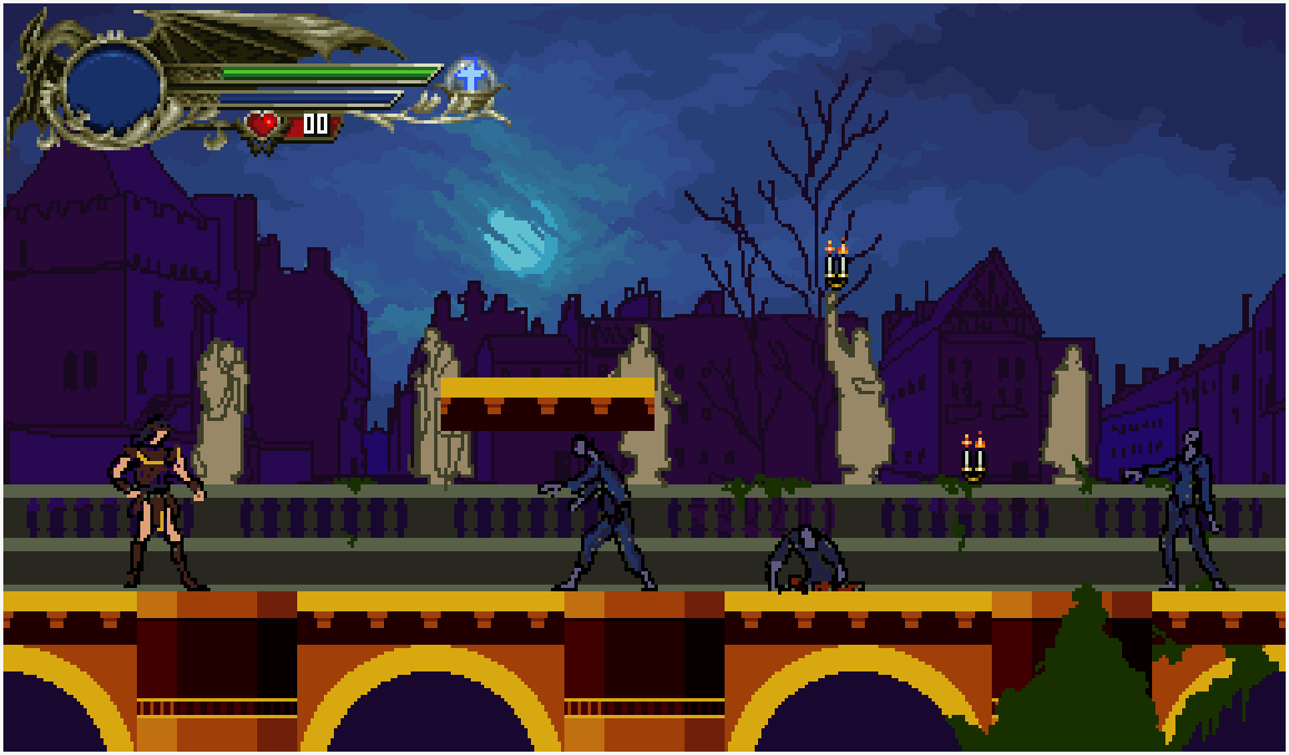 A little more of the pieces from Castlevania III

#pixelart #classicvania #castlevania #ドット絵