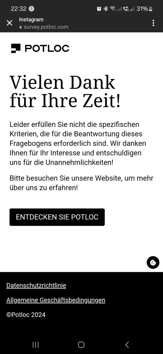 Schonmal jemand was von #potbloc gehört? Die bitten darum an einer Umfrage teilzunehmen.  Wenn allerdings das Ergebnis anders ausfällt,  als gewünscht,  erfüllt man nicht die erforderlichen Kriterien,  um teilzunehmen. 
#fckafd
#niewiederistjetzt 
#TeamHabeck