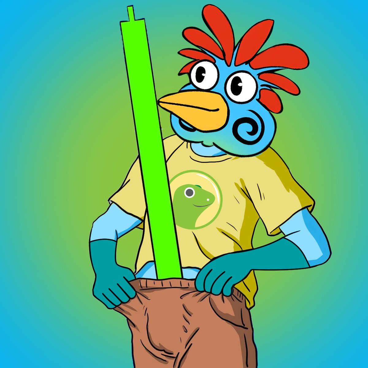 $CHICKO The Moon Bird tweet media