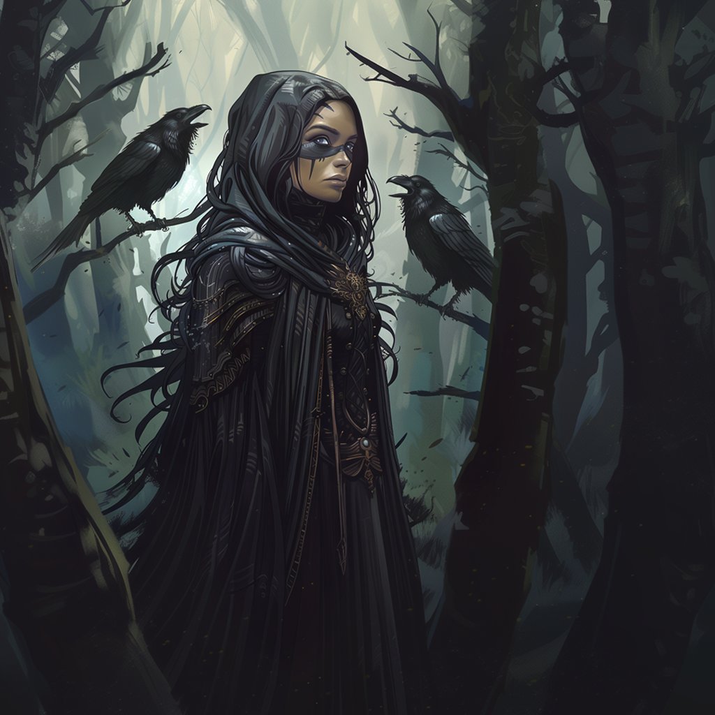 Jarl Katja Stormfeather is a mystic seid practitioner with a deep connection to Odin the All-Father through his Ravens: Thought &amp; Memory.

Katja Stormfeather will be 1 of 4 Jarl Cards included in the #NordicGloryTCG Official Beta Box.