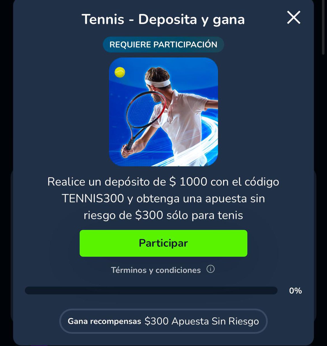 playerpicksmx's tweet photo. PLAYERS‼️

La Ronda Clasificatoria (Qualy) del #AustralianOpen ya comenzó 👊🏼💥

Aprovecha esta promoción única para usuarios que se registren con mi link: https://t.co/lKhBGdp6nF en casino @SportWinpot 

👉🏼Realiza un depósito de $1,000 y utiliza el código promocional TENNIS300 y recibe una FREEBET de $300 💰