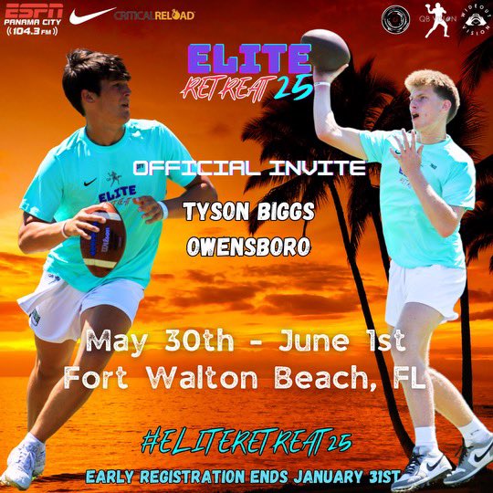 Thanks for the invite 
<a href="/VisionQb/">QB Vision</a>