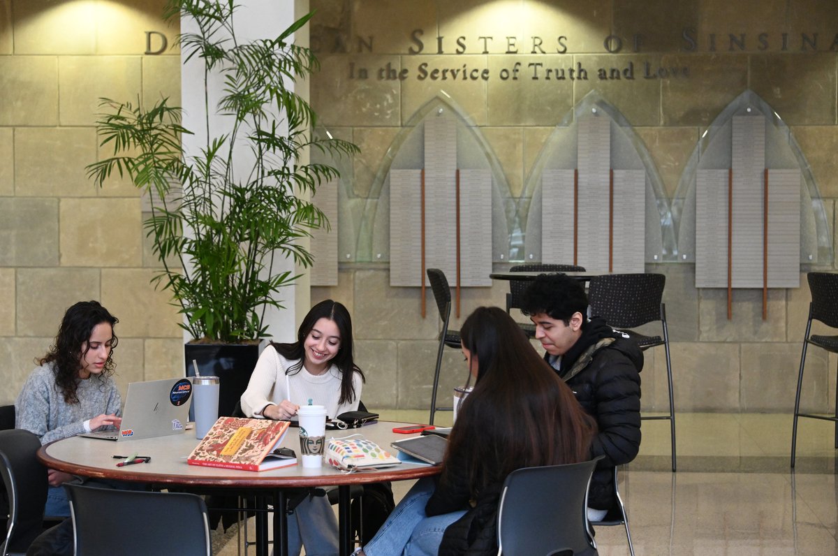 Dominican University tweet media