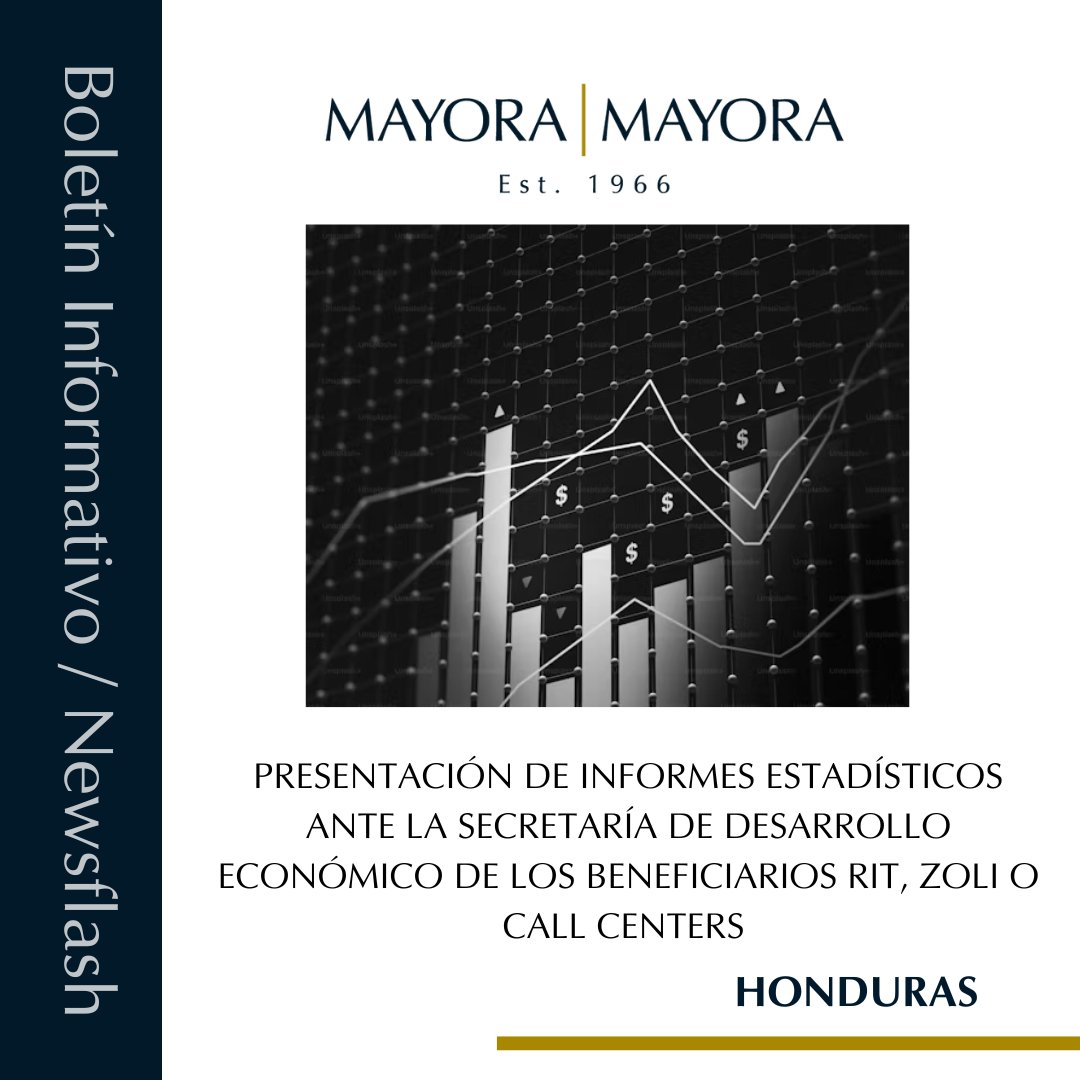 MayoraMayoraSC's tweet photo. BOLETÍN INFORMATIVO - HONDURAS Presentación de informes estadísticos ante la Secretaría de Desarrollo Económico de los Beneficiarios RIT, ZOLI o Call Centers. #ZonasLibres #Honduras #mayoraandmayora https://t.co/PXZxMUNqhb https://t.co/o4mYv7Tb5Q