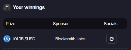 OccultSOL's tweet photo. Our pool keeps cooking! 🔥 

Another win in the @BlocksmithLabs Lossless Lottery! 🍀 https://t.co/cxeEa7NMIc