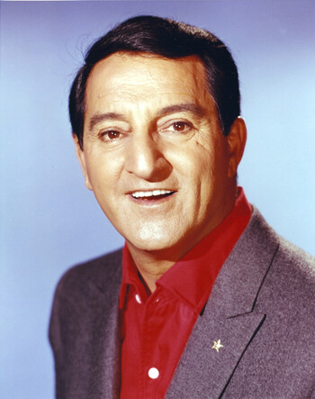 NLCarolynMuse's tweet photo. Remembering film/television actor, singer, nightclub comedian, producer, and philanthropist Danny Thomas, who was born #OTD (January 6th) in 1912.  #IllSeeYouinMyDreams #MakeRoomforDaddy #TheDannyThomasShow #TheDeanMartinCelebrityRoast #Kojak #OneBigFamily https://t.co/V3Rf1aAUc6