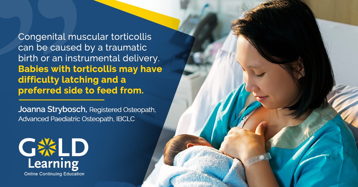 GOLDLearningEd's tweet image. Access key information on assisting infants with birth injuries to learn the skills for effective latch and transfer of milk. Joanna Strybosch covers this and more in her info-rich presentation live on Jan 21: goldlearning.com/ce-library/all…

#GOLDLearning #breastfeeding #IBCLC