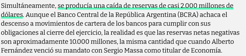 juanrallo's tweet photo. La caída de reservas en cuestión. https://t.co/Ok9DUu0w32