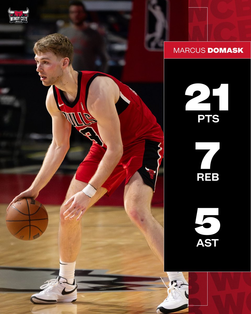 Just another day at the office for Marcus Domask 💼

21 PTS | 7 REB | 5 AST | 4 3PT