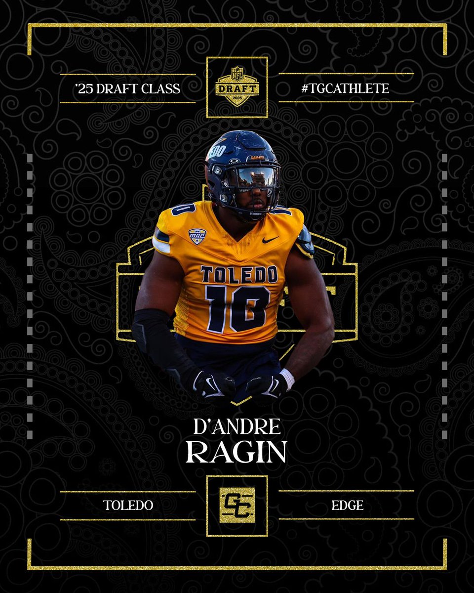 The Gridiron Crew 🏈 (@gridiron_crew) on Twitter photo It’s Official ✍️ <a href="/DreRagin/">D'Andre Ragin</a> has joined our 2025 NFL Draft Class. Welcome to the Crew!
#TGCathlete #TheGridironCrew #NFL #NFLDraft It’s Official ✍️ <a href="/DreRagin/">D'Andre Ragin</a> has joined our 2025 NFL Draft Class. Welcome to the Crew!
#TGCathlete #TheGridironCrew #NFL #NFLDraft