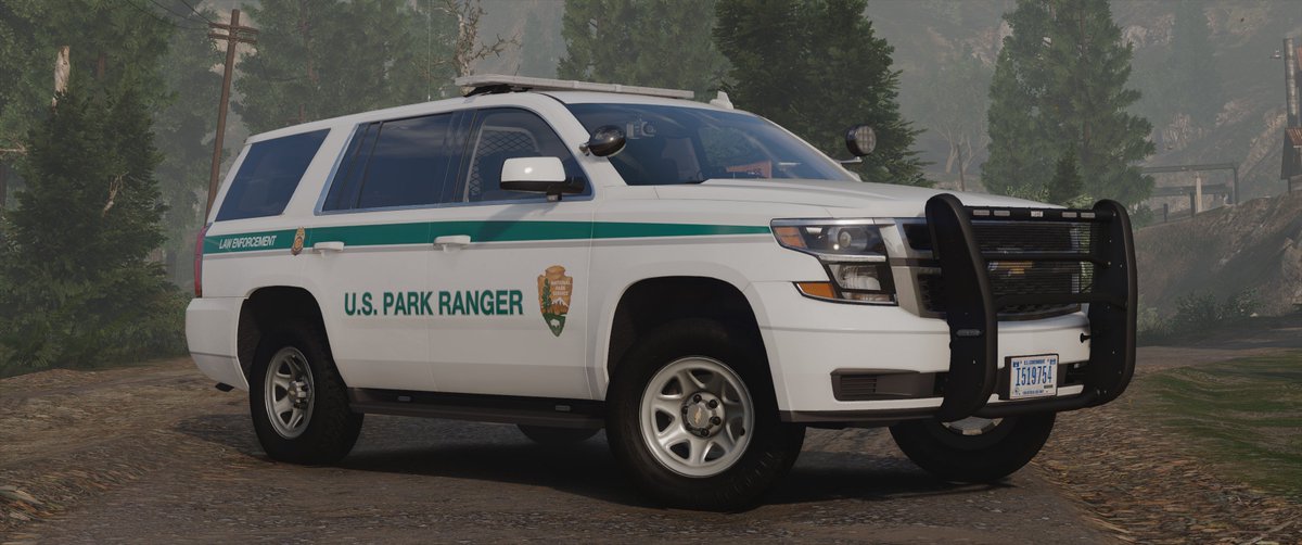 agentswork_shop's tweet photo. I’ve upgraded  the SSV version of the NPS Tahoe by replacing the RS-A tires with  DuraTrac off-road tires. Additionally, I’ve raised the suspension,  further enhancing its off-road capabilities.

#gta #gtav #gta5 #lspdfr #police #lawenforcement https://t.co/vb1c1YuPnU
