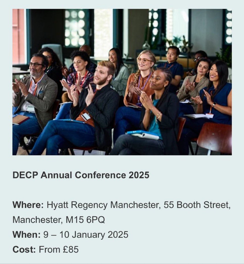 BPS DECP (@decpofficial) on Twitter photo ⏳The countdown is on….
2️⃣Two days till the 2025 DECP online TEP conference. cms.bps.org.uk/sites/default/…
3️⃣Three days till the 2025 DECP Annual conference in Manchester. cms.bps.org.uk/sites/default/…
Can’t wait to see you there!
#twittereps <a href="/BPSOfficial/">British Psychological Society</a> ⏳The countdown is on….
2️⃣Two days till the 2025 DECP online TEP conference. cms.bps.org.uk/sites/default/…
3️⃣Three days till the 2025 DECP Annual conference in Manchester. cms.bps.org.uk/sites/default/…
Can’t wait to see you there!
#twittereps <a href="/BPSOfficial/">British Psychological Society</a>